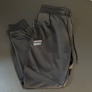 Hurley Black Joggers with Logo Accent